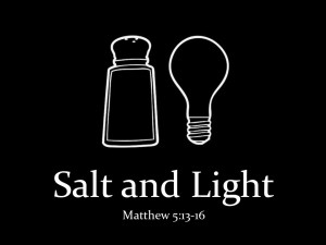 Sermon - Salt and Light