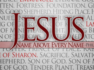 Jesus Name Pic